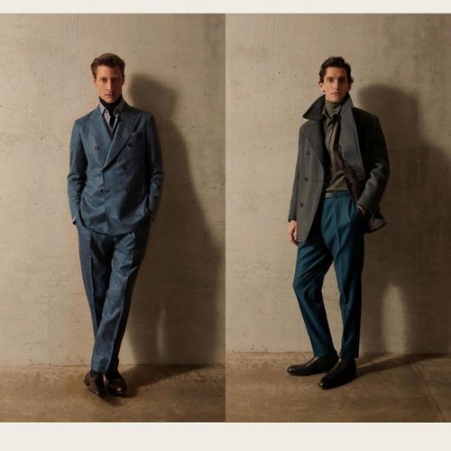 米兰男装周 Brioni 2023秋季男装系列 重塑经典，演绎现代绅士风范
